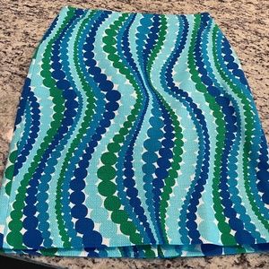 Multicolor Pencil Skirt